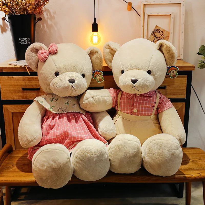 40cm Lovely Couple Teddy Bears Plush Toy Stuffed Soft Animal Doll Hug Bear Toys for Children Kids Girls Birthday Christmas Gift
40cm Lovely Couple Teddy Bears Plush Toy Stuffed Soft Animal Doll Hug Bear Toys for Children Kids Girls Birthday Christmas Gift