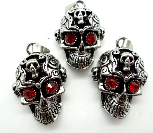 fashion natural Antiek Zilver Zinklegering skull Charm Pendant for diy making necklace Accessories 5PCS A1
fashion natural Antiek Zilver Zinklegering skull Charm Pendant for diy making necklace Accessories 5PCS A1