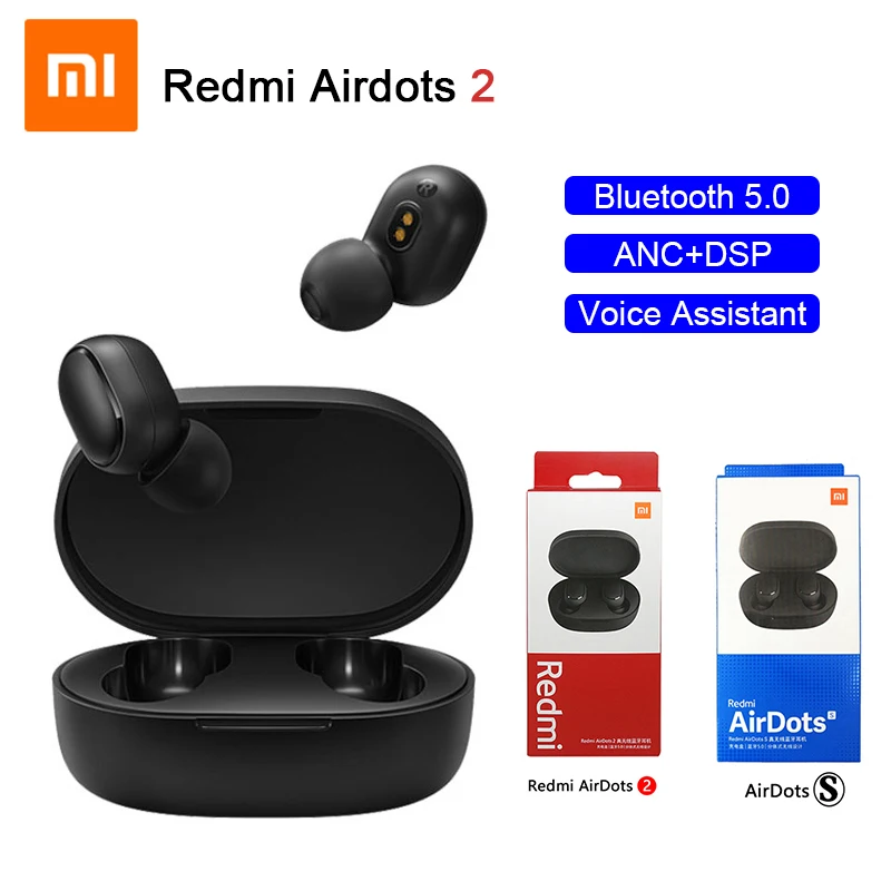 Hot Xiaomi Redmi Airdots 2 TWS Wireless Earphone Bluetooth AI Control Gaming Headset With Mic Original Xiaomi Airdots S Earbuds
Hot Xiaomi Redmi Airdots 2 TWS Wireless Earphone Bluetooth AI Control Gaming Headset With Mic Original Xiaomi Airdots S Earbuds