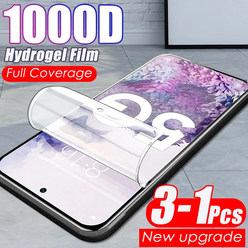 Гидрогелевая пленка для Samsung Galaxy S20 Ultra 5G Note 10 Pro S10 PLus E защитная на весь экран