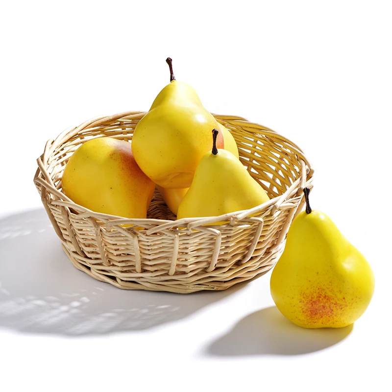 Имитация банана на Оранжевый персик фрукты кухонные игрушки Дети ролевые игры