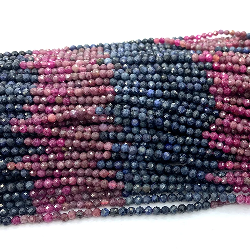 Veemake Ruby Sapphire Natural Stones Crystal Gemstones DIY Necklace Bracelets Ring Faceted Round Beads For Jewelry Making 06560
Veemake Ruby Sapphire Natural Stones Crystal Gemstones DIY Necklace Bracelets Ring Faceted Round Beads For Jewelry Making 06560