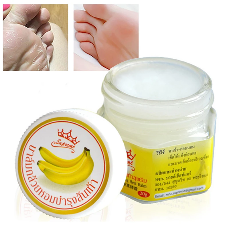 1Pcs Foot Cream Moisturizing Nourish Repair Rough Anti-Wrinkle Anti-Drying Anti-Crack Banana Peel Extract Body Skin Care 20g
1Pcs Foot Cream Moisturizing Nourish Repair Rough Anti-Wrinkle Anti-Drying Anti-Crack Banana Peel Extract Body Skin Care 20g