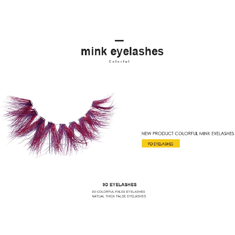 1 Pair Color False Eyelashes Set Exaggerated Colorful Mink Hair Eyelashes High Quality Soft Natural False Eyelash Eye Mskeup
1 Pair Color False Eyelashes Set Exaggerated Colorful Mink Hair Eyelashes High Quality Soft Natural False Eyelash Eye Mskeup