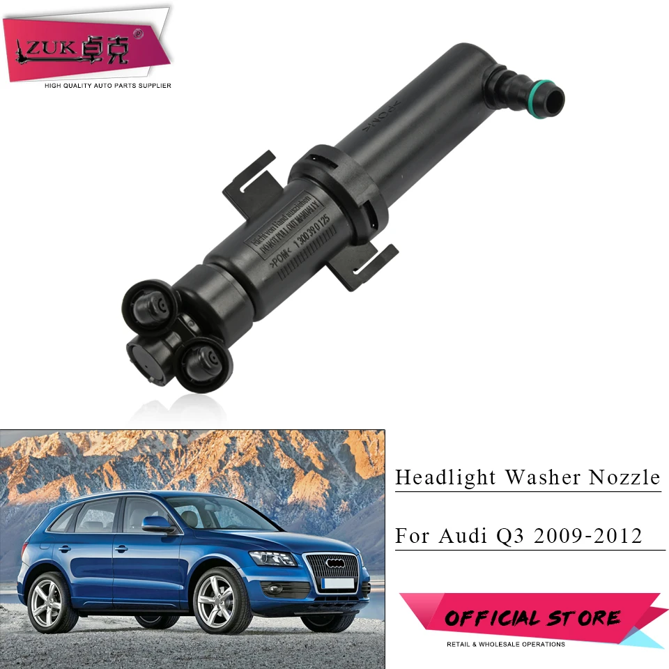 ZUK Front Headlight Washer Nozzle For Audi Q5 2009 2010 2011 2012 Headlamp Water Spray Jet Actuator Pump 8R0955101 8R0955102
ZUK Front Headlight Washer Nozzle For Audi Q5 2009 2010 2011 2012 Headlamp Water Spray Jet Actuator Pump 8R0955101 8R0955102