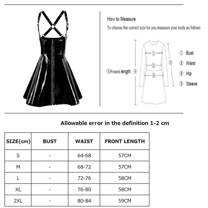 Carnival Sexy Lady PVC Leather Zipper Up Front Dress Costume Cupless Shelf Clubwear Erotic Wetlook Party Fancy Dress
Carnival Sexy Lady PVC Leather Zipper Up Front Dress Costume Cupless Shelf Clubwear Erotic Wetlook Party Fancy Dress