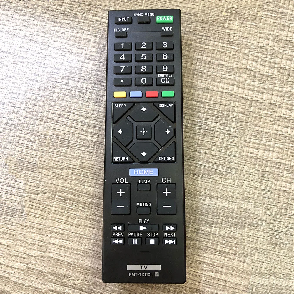 Used FOR Sony RMT-TX110L LED TV Remote Control KDL-32R300B, KDL-32R330B, KDL-32R400, KDL-32R400A, KDL-32R420B
Used FOR Sony RMT-TX110L LED TV Remote Control KDL-32R300B, KDL-32R330B, KDL-32R400, KDL-32R400A, KDL-32R420B