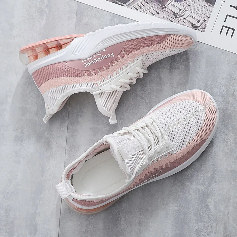 Lightweight Running Sneakers For Women Size 35-40 Casual Air Cushion Mesh Sports Shoes Outdoor Travel Fitness Lady Tennis Shoe
Lightweight Running Sneakers For Women Size 35-40 Casual Air Cushion Mesh Sports Shoes Outdoor Travel Fitness Lady Tennis Shoe