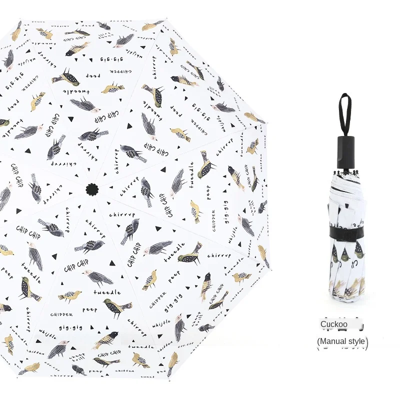 Three folding umbrella black coating sunscreen anti-ultraviolet sunny and rainy dual-purpose umbrella windproof strong umbrella
Three folding umbrella black coating sunscreen anti-ultraviolet sunny and rainy dual-purpose umbrella windproof strong umbrella
