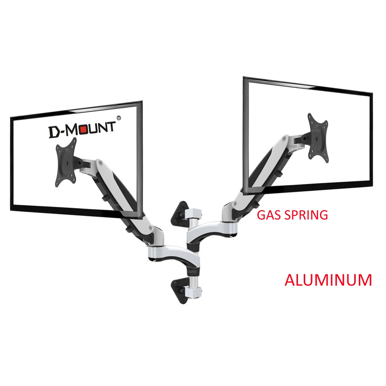 DL-FE80T 8kg gas spring 2 arm 10" 23" 27" tilt 360 rotate aluminum wall monitor screen MOUNT+laptop tray swivel
DL-FE80T 8kg gas spring 2 arm 10" 23" 27" tilt 360 rotate aluminum wall monitor screen MOUNT+laptop tray swivel