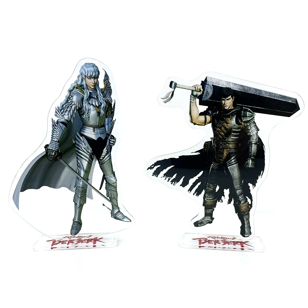 Berserk characters Griffith Guts GM acrylic stand figure model plate holder topper anime
Berserk characters Griffith Guts GM acrylic stand figure model plate holder topper anime