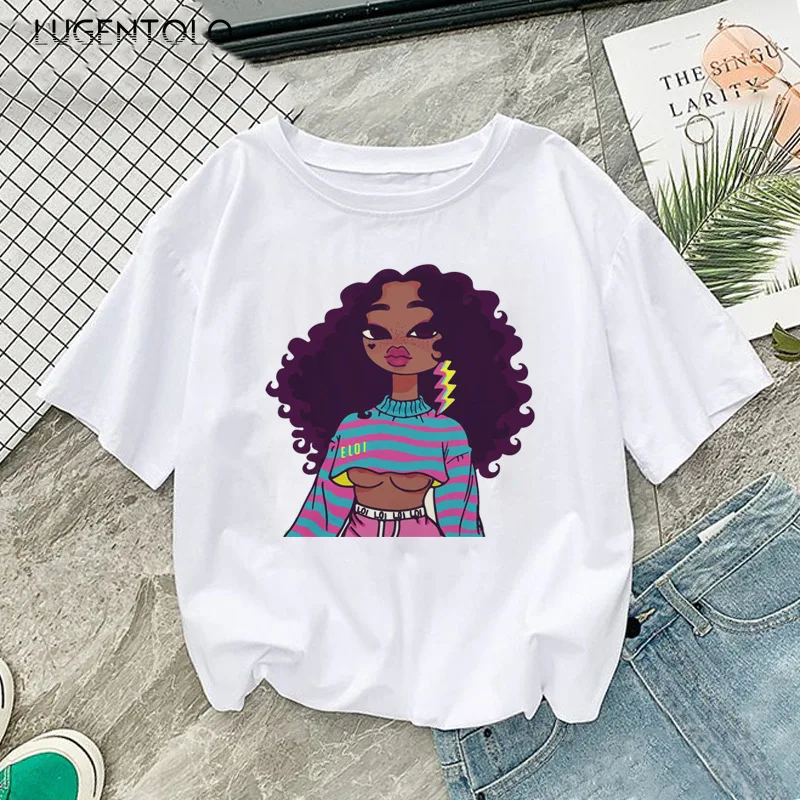 Summer Women's T-shirt Casual Short-Sleeved Student Girl's Printed Tops Large Size O-neck Loose Female T-shirts Lugentolo
Summer Women's T-shirt Casual Short-Sleeved Student Girl's Printed Tops Large Size O-neck Loose Female T-shirts Lugentolo