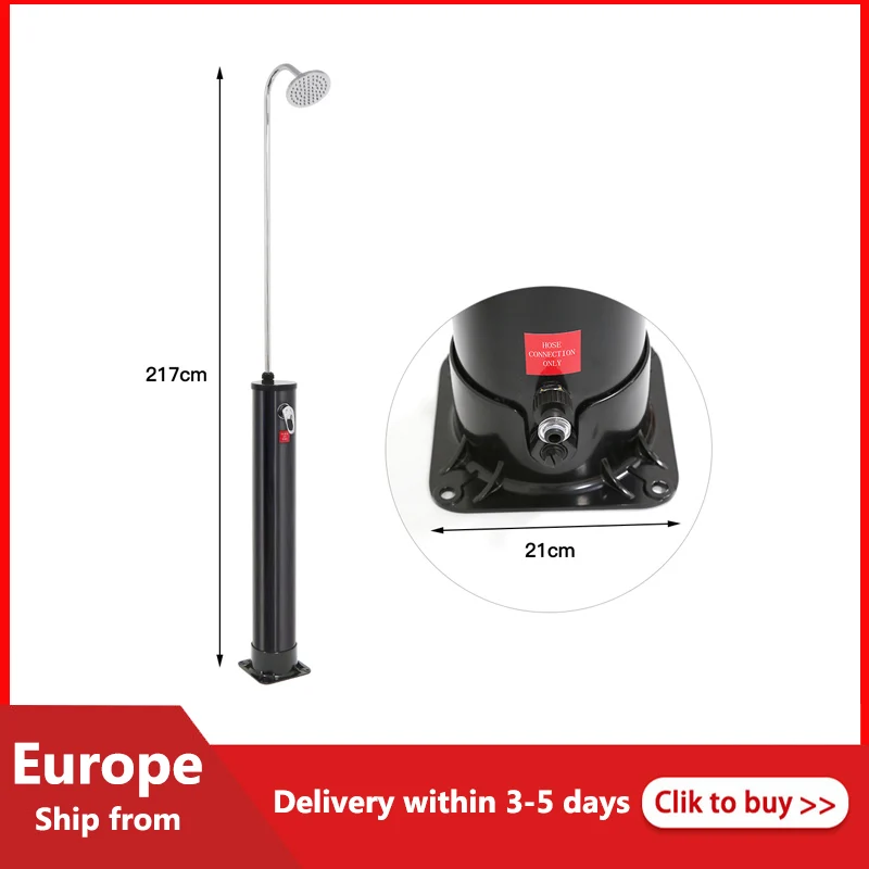 Garden Rotating Solar Shower Column Floor Standing Shower Beach Faucet Bathroom Shower System Home Beach Hot Tubs Supplies HWC
Garden Rotating Solar Shower Column Floor Standing Shower Beach Faucet Bathroom Shower System Home Beach Hot Tubs Supplies HWC