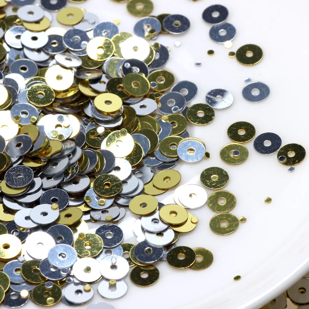 3200Pcs/Pack 4mm Solid Colors Sequin Flat Round PVC Loose Sequins Paillettes Sewing Craft,Women Cloth DIY Embroidery Accessories
3200Pcs/Pack 4mm Solid Colors Sequin Flat Round PVC Loose Sequins Paillettes Sewing Craft,Women Cloth DIY Embroidery Accessories