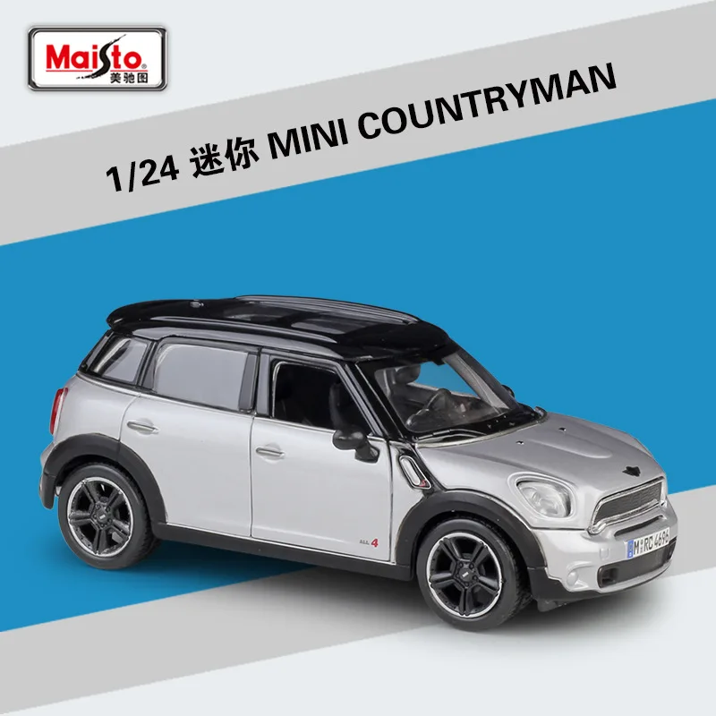 Maisto 1:24 BMW MINI COUNTRYMAN имитация сплава Модель автомобиля коллекция Подарочная игрушка
Maisto 1:24 BMW MINI COUNTRYMAN имитация сплава Модель автомобиля коллекция Подарочная игрушка