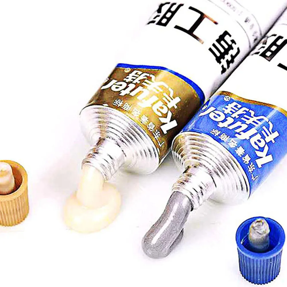 65g Kafuter A+B Metal Repairing Adhesive Super Glue Iron Steel Auto Radiator Water Tank Special leakage Plugging Welding Glue
65g Kafuter A+B Metal Repairing Adhesive Super Glue Iron Steel Auto Radiator Water Tank Special leakage Plugging Welding Glue