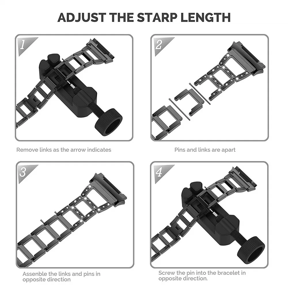 For Fitbit ionic Diamond Strap Band For Fitbit ionic Fashion/Classic Business Strap Men's Watch Women's Bracelet accessory
For Fitbit ionic Diamond Strap Band For Fitbit ionic Fashion/Classic Business Strap Men's Watch Women's Bracelet accessory