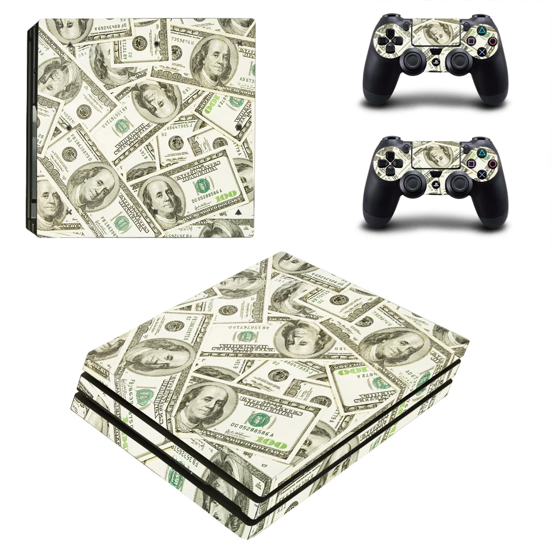 Наклейка в долларах США для PS4 Pro наклейка консоли Playstation 4 и защитная пленка