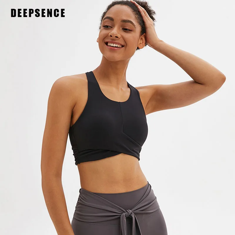 DEEPSENCE The High Quality Women Sports Bra Sexy Sports Breathable Push Up Crop Female Fitness Gym Bra Running Yoga Bra
DEEPSENCE The High Quality Women Sports Bra Sexy Sports Breathable Push Up Crop Female Fitness Gym Bra Running Yoga Bra