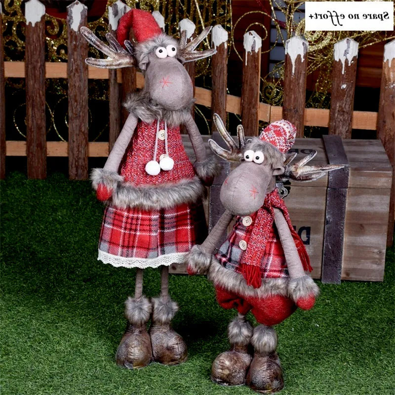 christmas Retractable Xmas Reindeer Doll decoration Navidad Figurine New Year Elk Toys Kid Xmas Gift Christmas tree Ornaments
christmas Retractable Xmas Reindeer Doll decoration Navidad Figurine New Year Elk Toys Kid Xmas Gift Christmas tree Ornaments