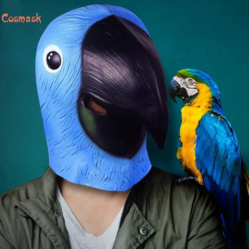 Cosmask Bird Masks Novelty Halloween Costume Party Deluxe Latex Realistic High Quality Animal Head Masks Parrot
Cosmask Bird Masks Novelty Halloween Costume Party Deluxe Latex Realistic High Quality Animal Head Masks Parrot