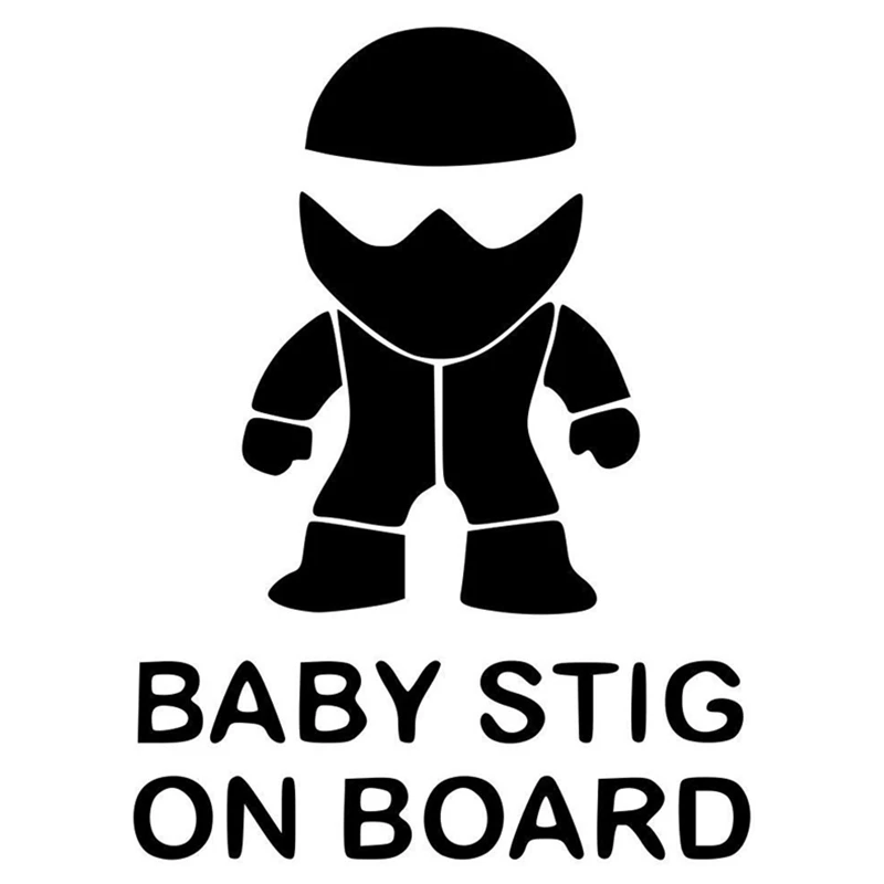 CS-1728# Baby stig on board waterproof funny car sticker vinyl decal white/black for auto car stickers styling
CS-1728# Baby stig on board waterproof funny car sticker vinyl decal white/black for auto car stickers styling
