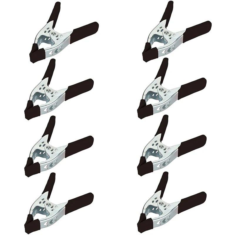 Spring Clamps Metal Heavy Duty Clamp Large Strong Clips Hand Squeeze Grip Hardware Clap for Photography Furniture Industrial
Spring Clamps Metal Heavy Duty Clamp Large Strong Clips Hand Squeeze Grip Hardware Clap for Photography Furniture Industrial