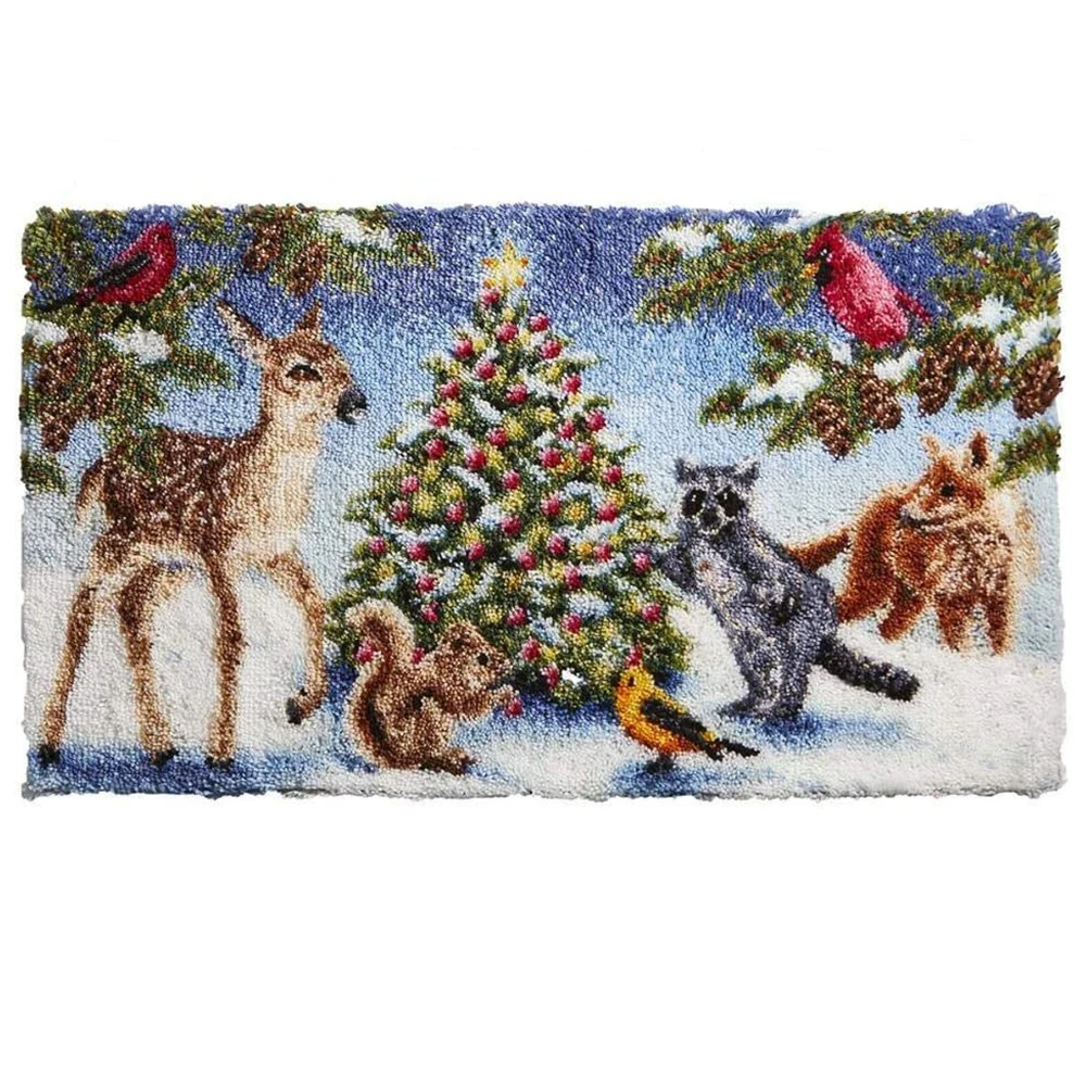 Latch Hook Kits, Large Latch Hook Rug Kit for Adults Halloween Hat Latch Hook Kits with Printed Canvas Christmas Decoration
Latch Hook Kits, Large Latch Hook Rug Kit for Adults Halloween Hat Latch Hook Kits with Printed Canvas Christmas Decoration