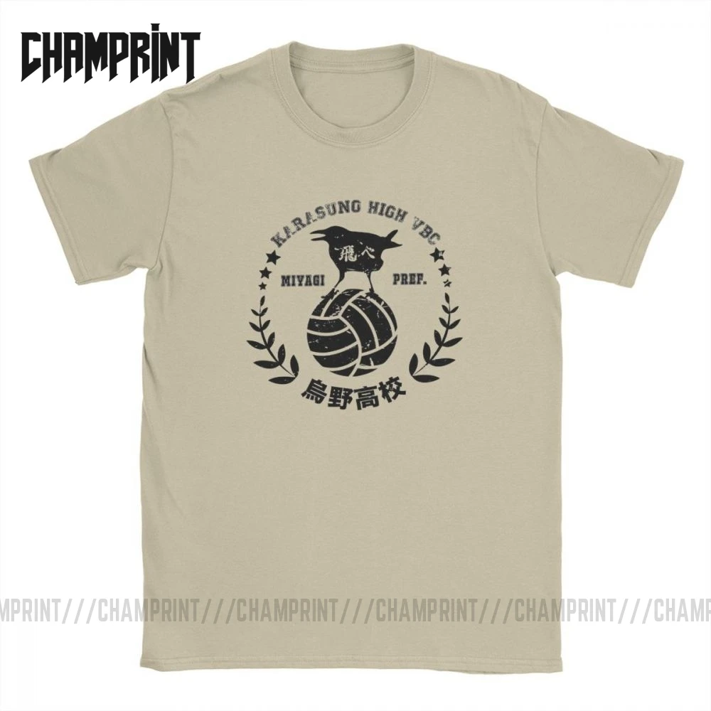Футболка Karasuno Fight Haikyuu мужская с аниме Bokuto Oya хлопковая принтом манга Shoyo волейбол