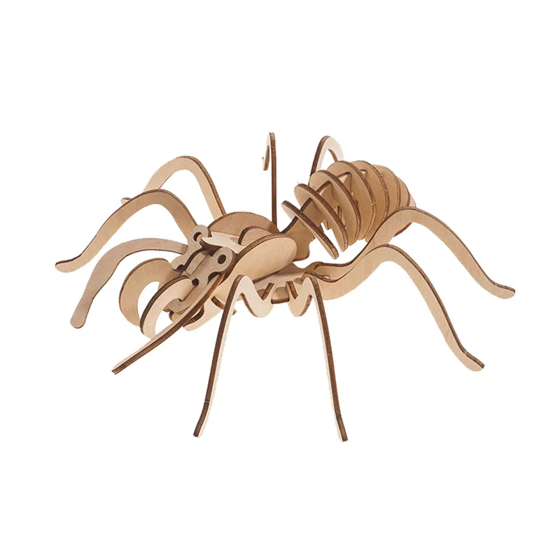 DIY Animal Toys 3D Wooden Puzzle Toy Assembly Model Wood Craft Kits Desk Decoration for Children Kids Toys
DIY Animal Toys 3D Wooden Puzzle Toy Assembly Model Wood Craft Kits Desk Decoration for Children Kids Toys