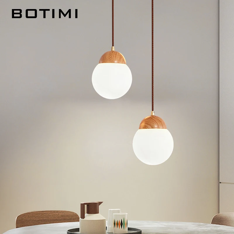 Люстра BOTIMI, 220 В, с круглым стеклянным абажуром, под дерево, для столовой, с тройным медным основанием
Люстра BOTIMI, 220 В, с круглым стеклянным абажуром, под дерево, для столовой, с тройным медным основанием
