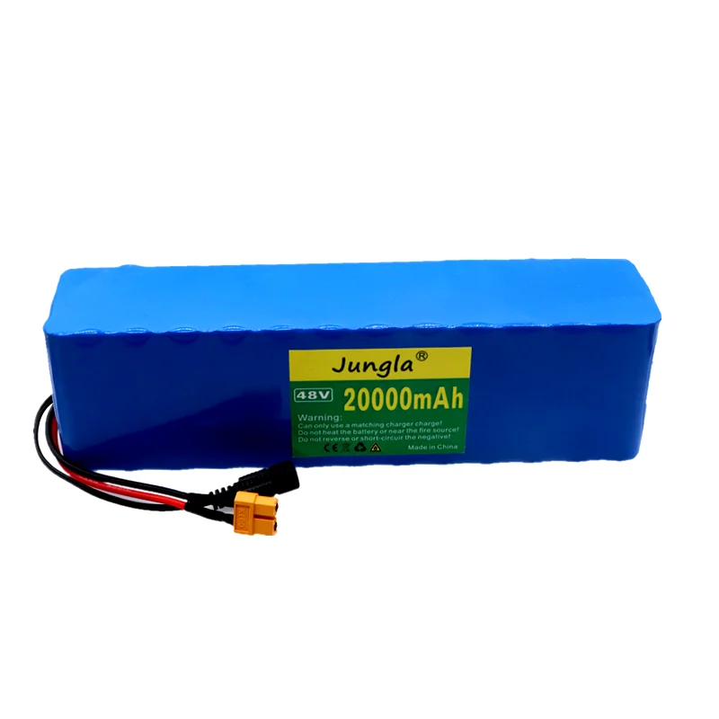 New XT60 Original 48v 20Ah 1000w 13S3P 20000mah lithium ion battery 54.6v lithium ion battery electric scooter with BMS
New XT60 Original 48v 20Ah 1000w 13S3P 20000mah lithium ion battery 54.6v lithium ion battery electric scooter with BMS