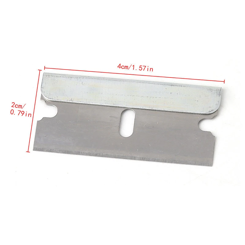1.57inch Blades for Removing Sstickers from Cars Plastic Wooden Windows Sharp Stainless Steel Blades
1.57inch Blades for Removing Sstickers from Cars Plastic Wooden Windows Sharp Stainless Steel Blades