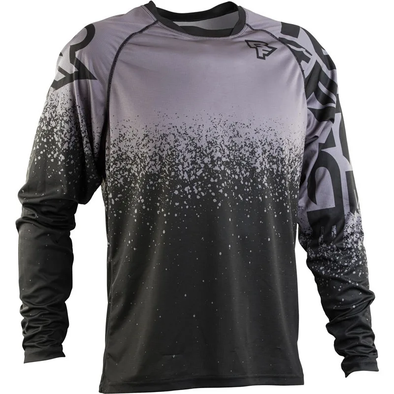 

Мужская рубашка с длинным рукавом Dh, черная футболка для мотокросса и горного велосипеда, одежда для езды на горном велосипеде, 2022