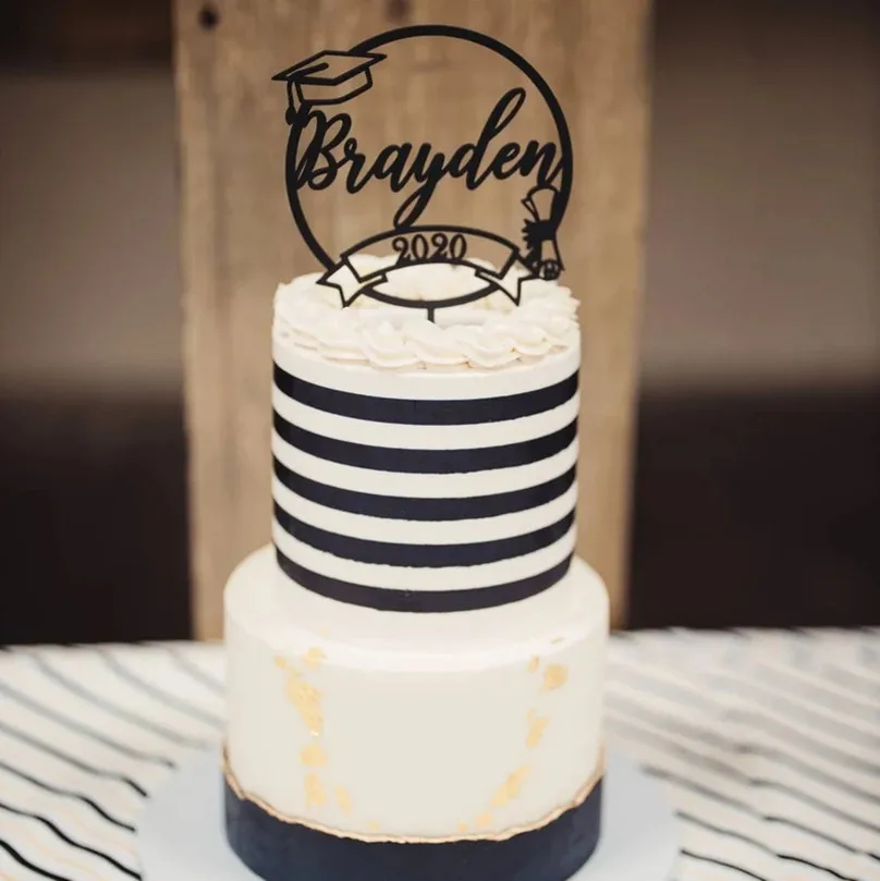 Graduation Celebration Custom Graduation Cake Topper Graduate Personalized Name Cake Topper Graduation Party Decorations
Graduation Celebration Custom Graduation Cake Topper Graduate Personalized Name Cake Topper Graduation Party Decorations