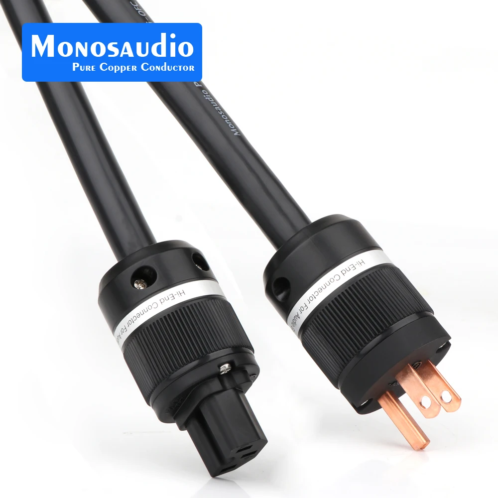 Monosaudio P901 Multiple Hi-OFC Copper Conductor US Power Cable American Standard AC Supply Wire Audio Video Hifi Power Cord
Monosaudio P901 Multiple Hi-OFC Copper Conductor US Power Cable American Standard AC Supply Wire Audio Video Hifi Power Cord