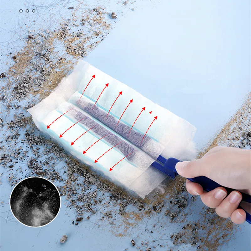 Disposable Electrostatic Dust Duster Magic Duster Hair Fur Wet Dust Cleaner Artifact Household Electrostatic Precipitator
Disposable Electrostatic Dust Duster Magic Duster Hair Fur Wet Dust Cleaner Artifact Household Electrostatic Precipitator