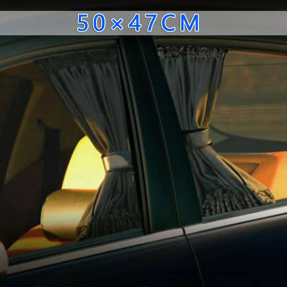2Pcs Car Sun Shade Curtains UV Protection Side Window Visor Mesh Cover Universal Car Side Window Curtains
2Pcs Car Sun Shade Curtains UV Protection Side Window Visor Mesh Cover Universal Car Side Window Curtains