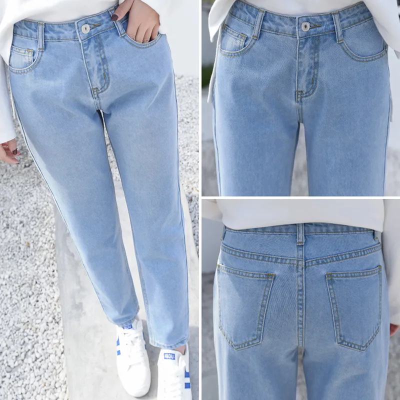 Cotton White Ripped Jeans for Women High Waist Harem Mom Jeans Plus Size Sky Blue Pants Black FASHION for Women Jeans beige 2021
Cotton White Ripped Jeans for Women High Waist Harem Mom Jeans Plus Size Sky Blue Pants Black FASHION for Women Jeans beige 2021