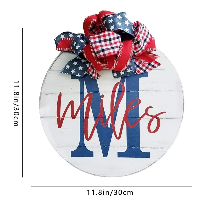 Patriotic Independence Wooden Wreaths for Front Door, Outdoor Farmhouse Decorations Door Hanger Wooden Hanging Sign
Patriotic Independence Wooden Wreaths for Front Door, Outdoor Farmhouse Decorations Door Hanger Wooden Hanging Sign