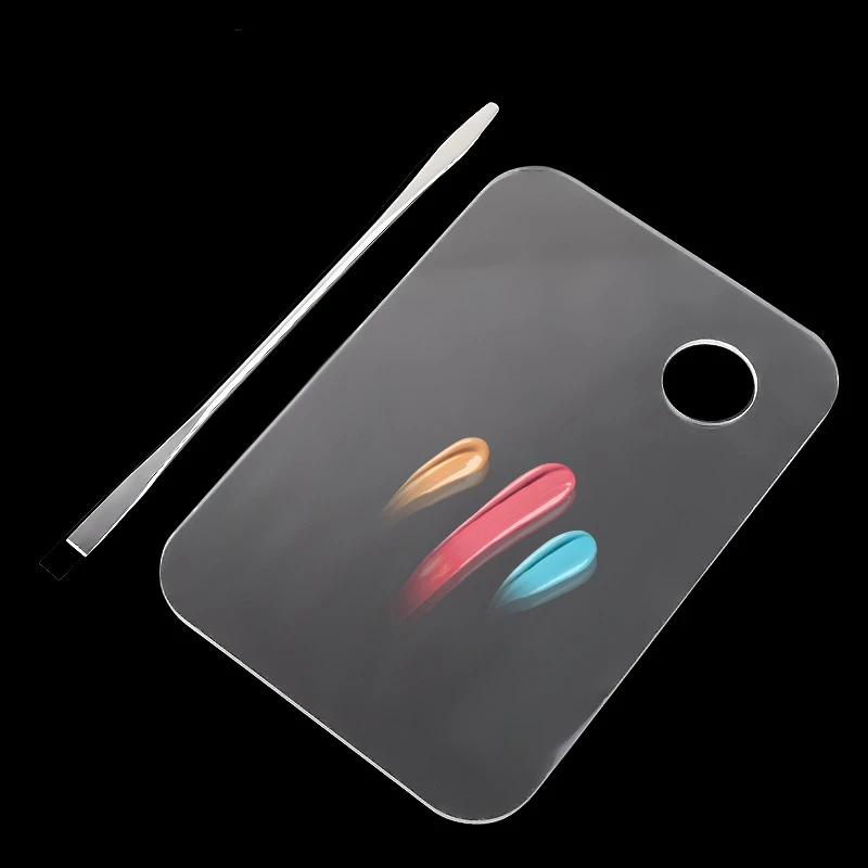 Acrylic Nail Palette Square Shape Nail Equipment Transparent Eye Shadow Palette Manicure Tool Color Paint Palette DIY Nail Tool
Acrylic Nail Palette Square Shape Nail Equipment Transparent Eye Shadow Palette Manicure Tool Color Paint Palette DIY Nail Tool