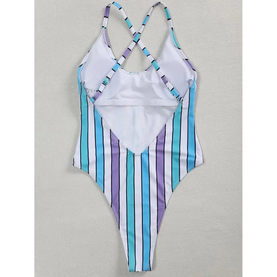 One Piece Swimsuit Women Swimwear 2021 Sexy Striped Bathing Suit Woman Bikini Swimming for Beach Wear Monokini Female Swimsuits
One Piece Swimsuit Women Swimwear 2021 Sexy Striped Bathing Suit Woman Bikini Swimming for Beach Wear Monokini Female Swimsuits