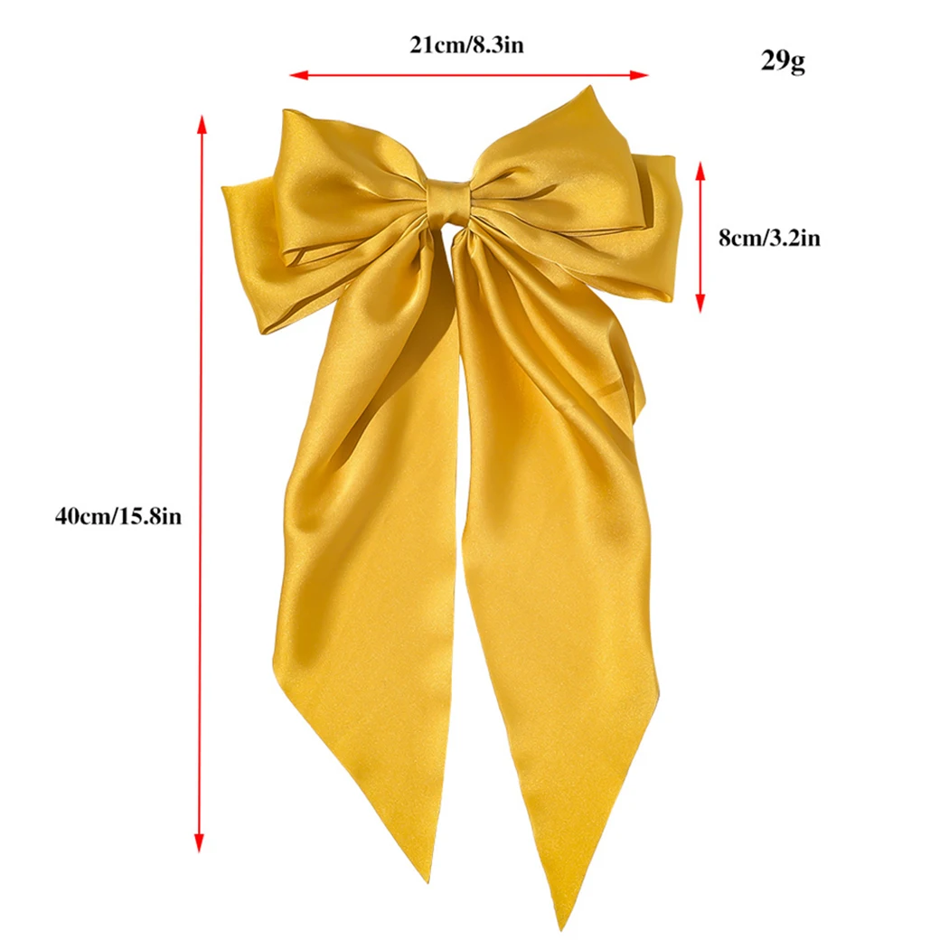 Women Lager Bow French Barrette Vintage Solid Color Bowknot Hair Clip Hair Barrette Bowknot Headwear Hair Accessories
Women Lager Bow French Barrette Vintage Solid Color Bowknot Hair Clip Hair Barrette Bowknot Headwear Hair Accessories