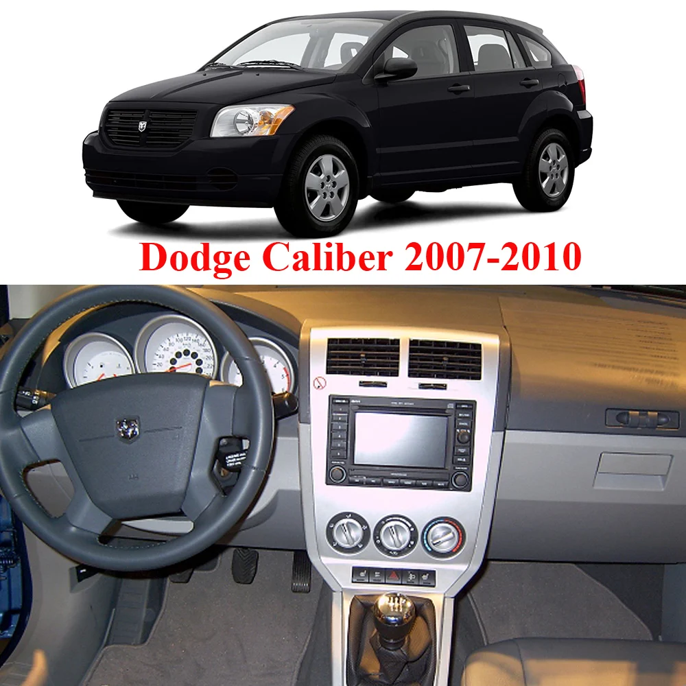 Для Dodge Caliber головное устройство стерео 2007 2010 двойной Din 10 1 &quotAndroid автомобильный