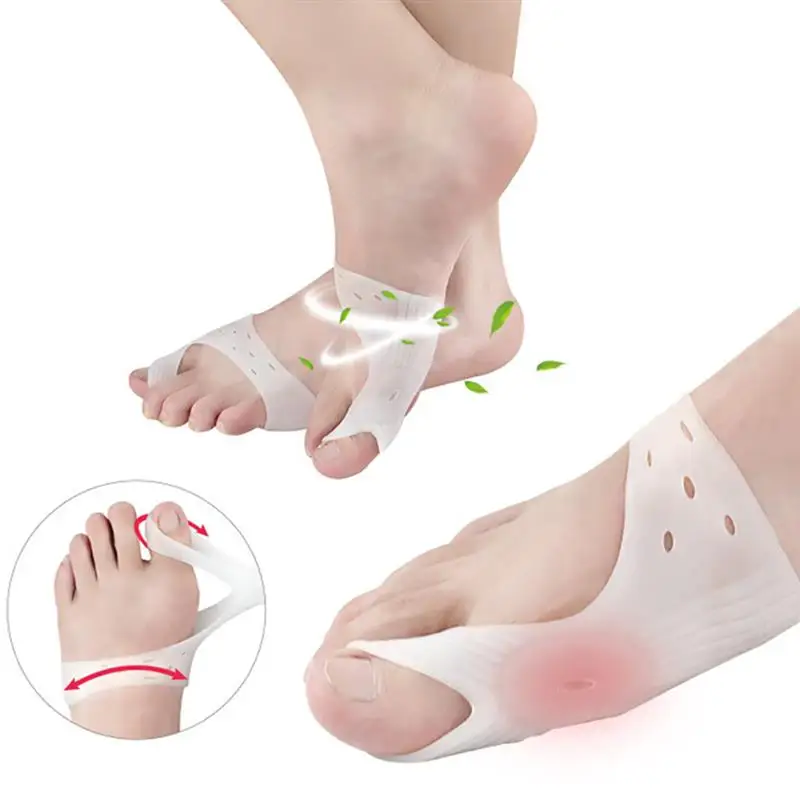 2 Pairs Kapmore Bunion Corrector Elastic Breathable Bunion Relief Toe Straightener Thumb Adjuster Correction Foot Care Tool
2 Pairs Kapmore Bunion Corrector Elastic Breathable Bunion Relief Toe Straightener Thumb Adjuster Correction Foot Care Tool