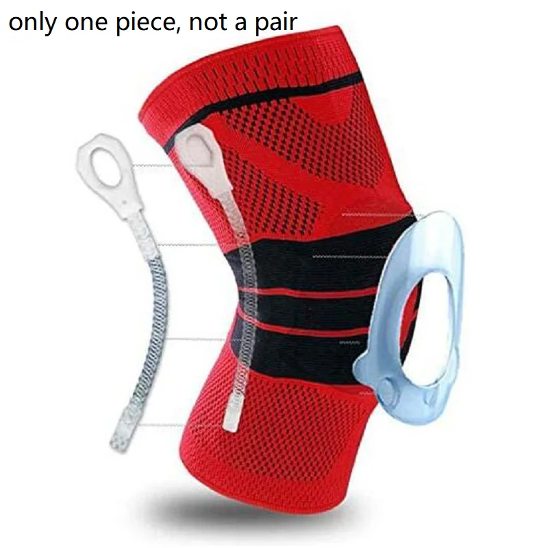 Sports Knee Pads Silicone Spring Strip Support Pressure Strap Knee Protection Men Women Anti-slip Sports Knee Pads Single Piece
Sports Knee Pads Silicone Spring Strip Support Pressure Strap Knee Protection Men Women Anti-slip Sports Knee Pads Single Piece