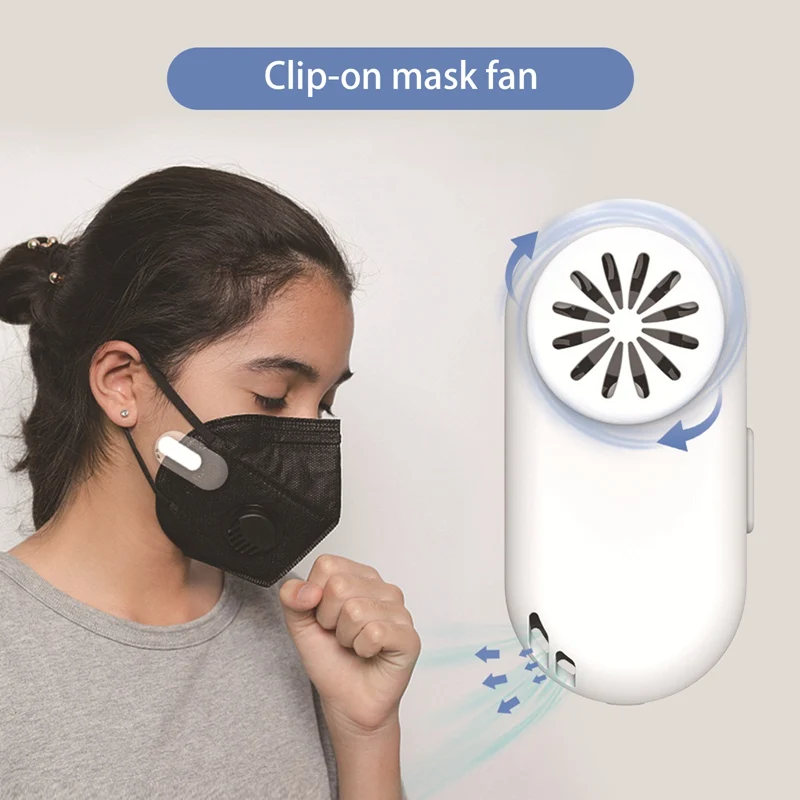 Breathe Cooler Wearable Air Purifier Portable Fan For Face Mask Clip-On Air Filter USB Rechargeable Exhaust Mini Fan Gifts
Breathe Cooler Wearable Air Purifier Portable Fan For Face Mask Clip-On Air Filter USB Rechargeable Exhaust Mini Fan Gifts