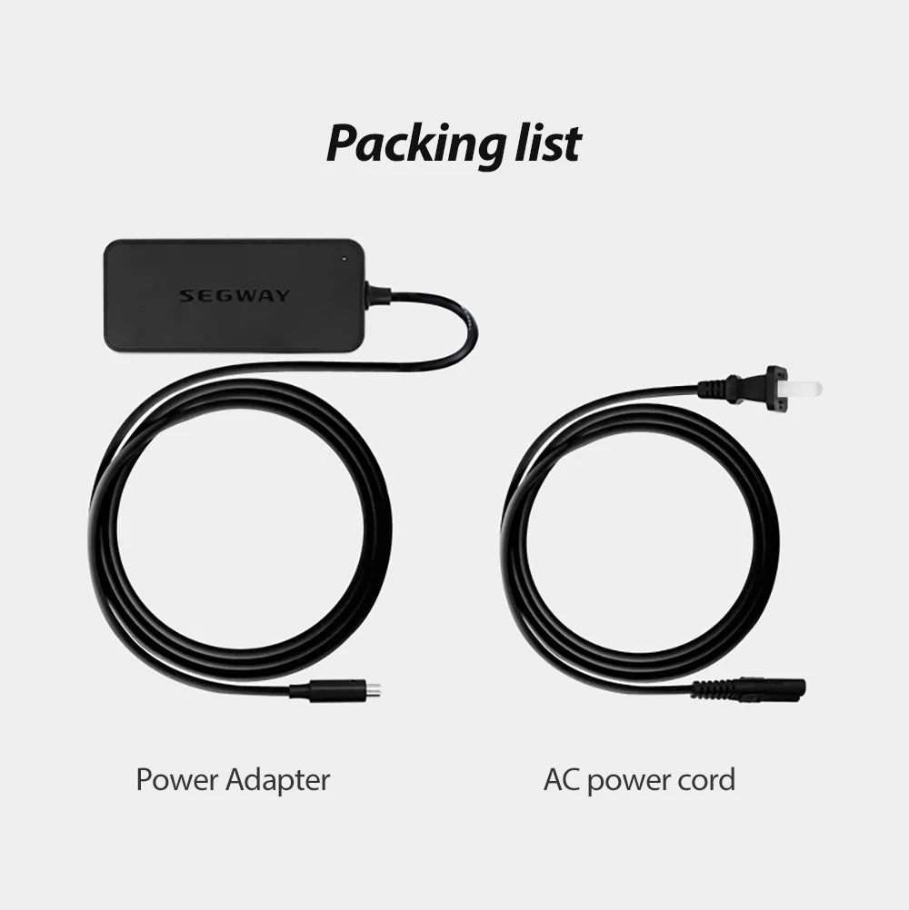 Ninebot Battery Charger for Xiaomi Mijia Electric Scooter Ninebot G30 ES1 E22 Kickscooter Power Supply Charger Adapter Cord
Ninebot Battery Charger for Xiaomi Mijia Electric Scooter Ninebot G30 ES1 E22 Kickscooter Power Supply Charger Adapter Cord
