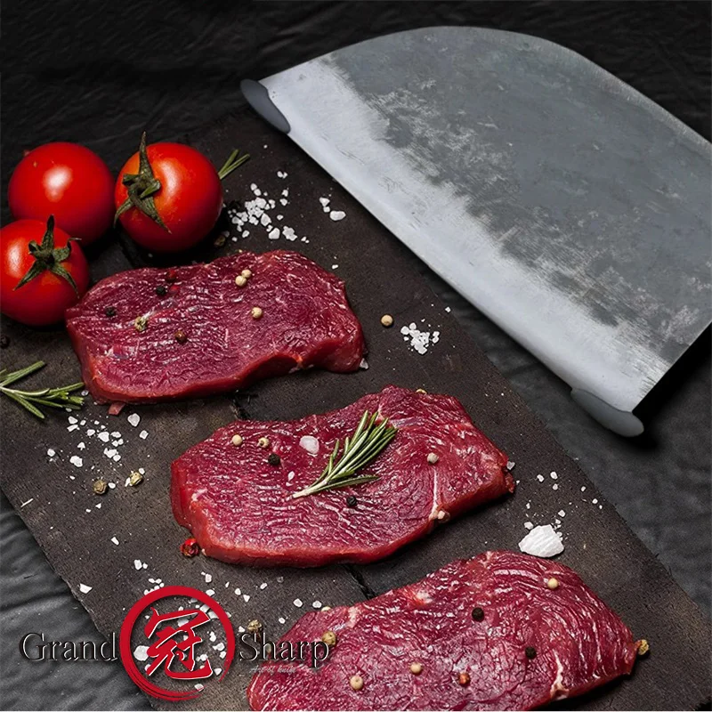 Grandsharp Full Tang Chef Knife Handmade Forged High-carbon Clad Steel Kitchen Knives Cleaver Filleting Slicing Broad Butcher
Grandsharp Full Tang Chef Knife Handmade Forged High-carbon Clad Steel Kitchen Knives Cleaver Filleting Slicing Broad Butcher