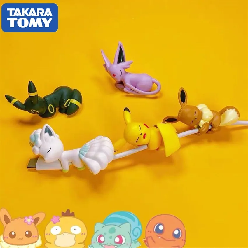 TAKARA TOMY Pokemon Kawaii Pikachu Eevee Vulpix Espeon Action Case Cable Bite Cable Bite Gag Cable Protector Phone Accessories
TAKARA TOMY Pokemon Kawaii Pikachu Eevee Vulpix Espeon Action Case Cable Bite Cable Bite Gag Cable Protector Phone Accessories
